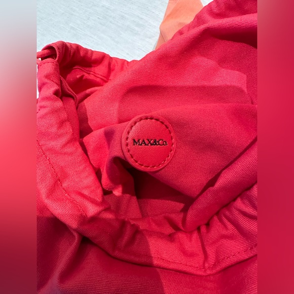 Max & Co BNWT raffia bucket  bag - Picture 11 of 11